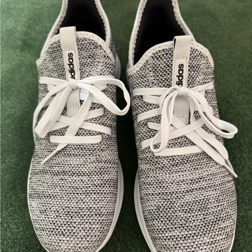 Adidas Women's Black and White Athletic Shoes